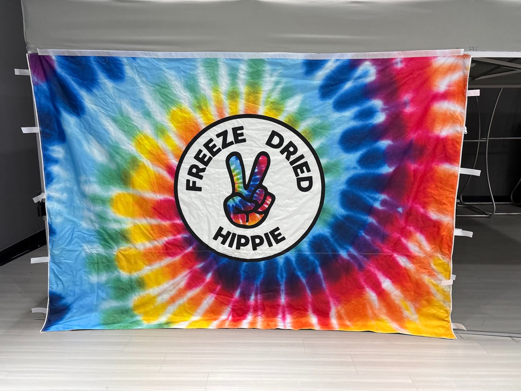 Custom Canopy Tent with Billboard Banner