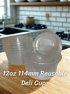 12oz Reusable 114mm Deli Cups