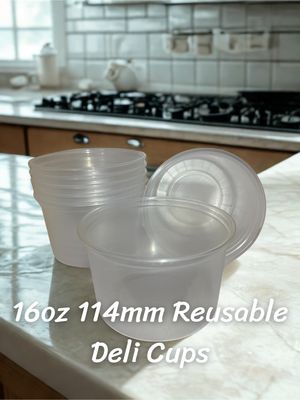 16oz Reusable 114mm Deli Cups