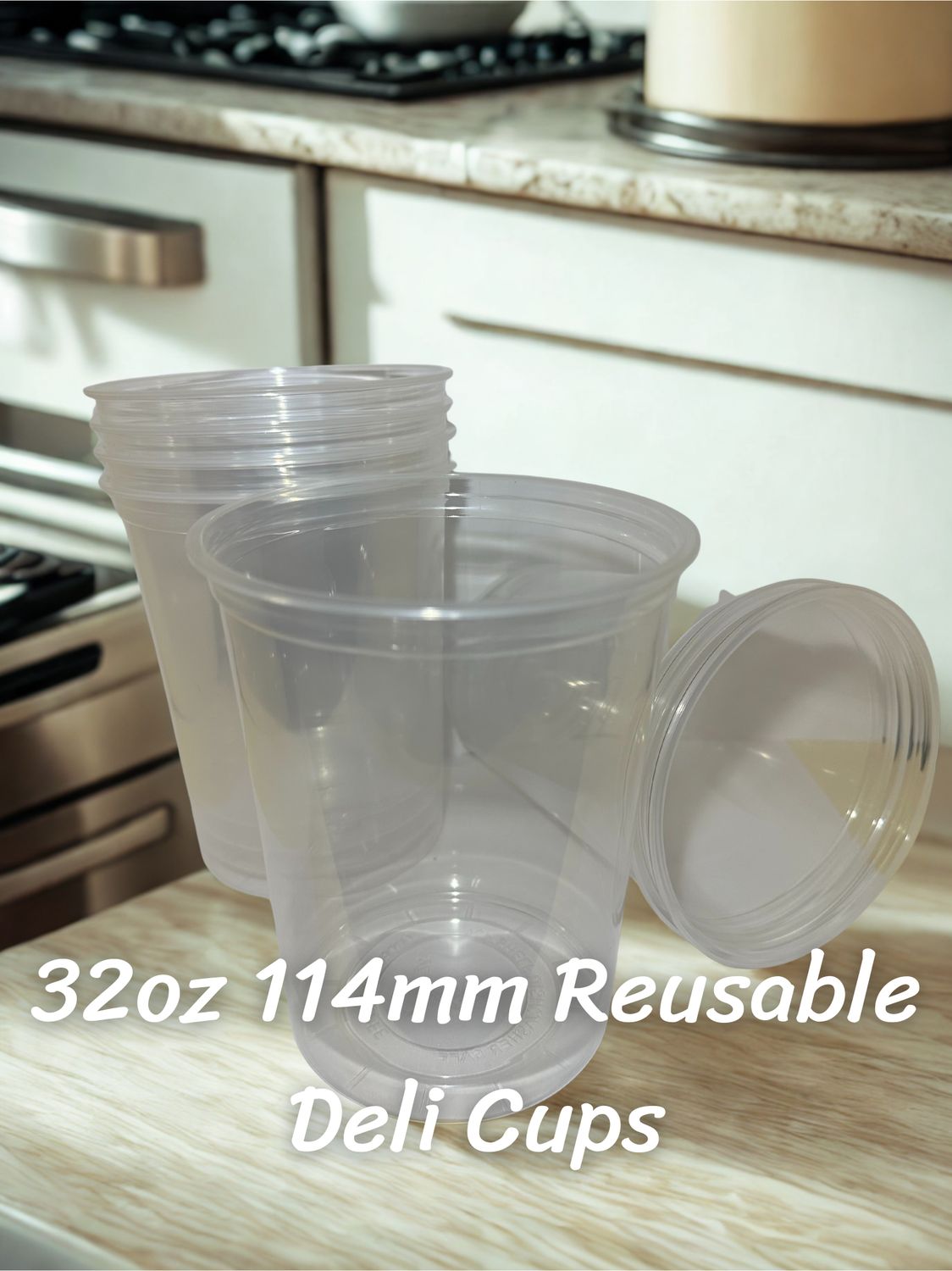 32oz Reusable 114mm Deli Cups