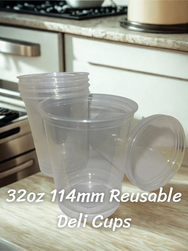 32oz Reusable 114mm Deli Cups