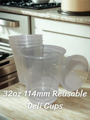 32oz Reusable 114mm Deli Cups