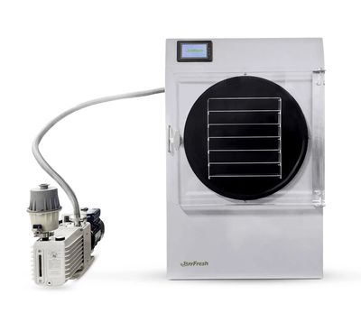 StayFresh Mega Size Freeze Dryer Commercial sized freeze dryer that says stay fresh