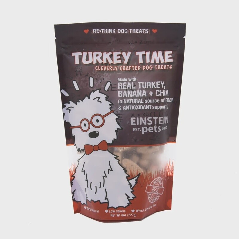Einstein Turkey Time Dog Treats