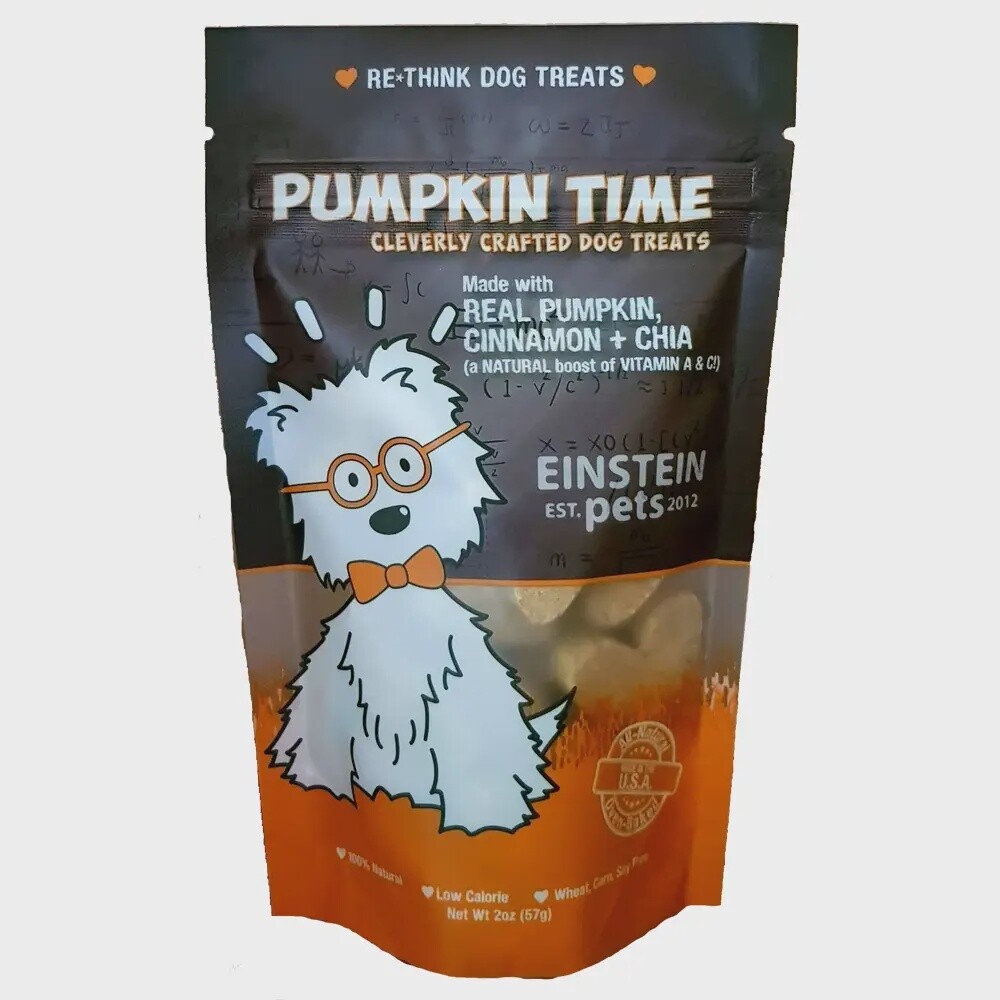 Pumpkin Time 2oz Dog Treats