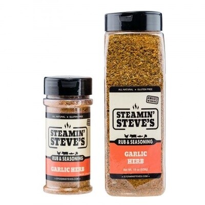 Steamin' Steves Garlic Herb Rub 5.5oz