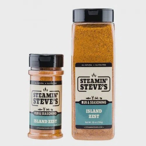 Steamin' Steves Island Zest Rub 5.5 oz