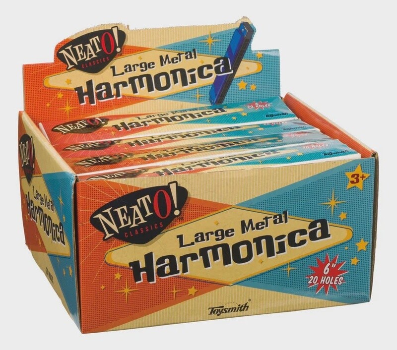 Large Metal Harmonica