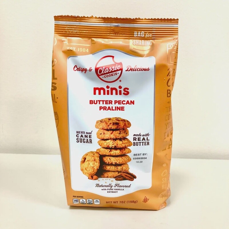 Butter Pecan Praline Minis Cookies