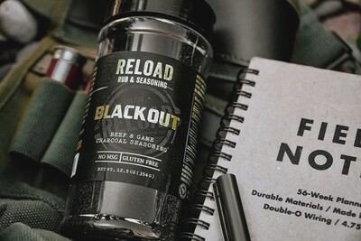 Reload Rub  Blackout Beef and Game Rub