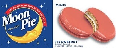 Moon Pie Minis Strawberry 6pc