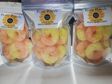Sunflower Sweets Peach Wheels