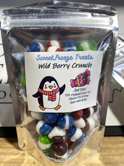 Freeze Dried MD bags, Flavors: Wild Berry Crunch