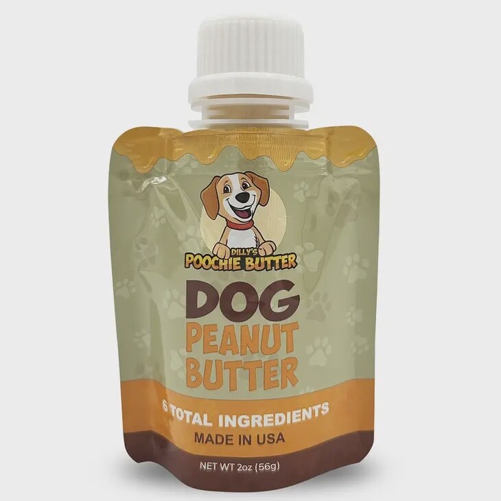 2oz Peanut Butter Squeeze Dog Treat