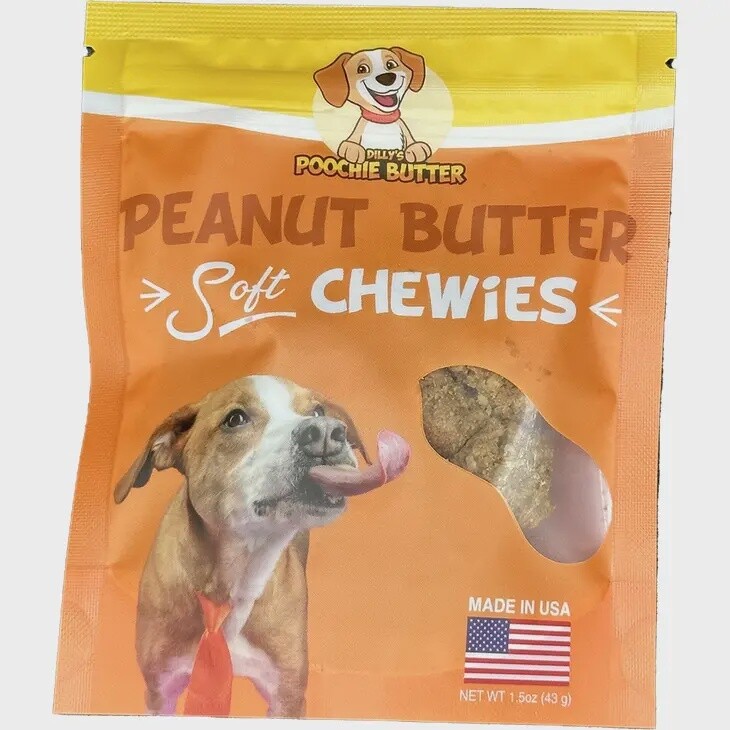 Peanut Butter Soft Chew Dog Treats