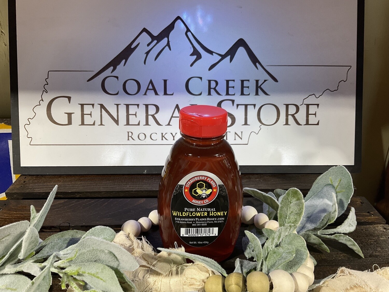 Strawberry Plains Honey CO Wildflower Honey 16oz