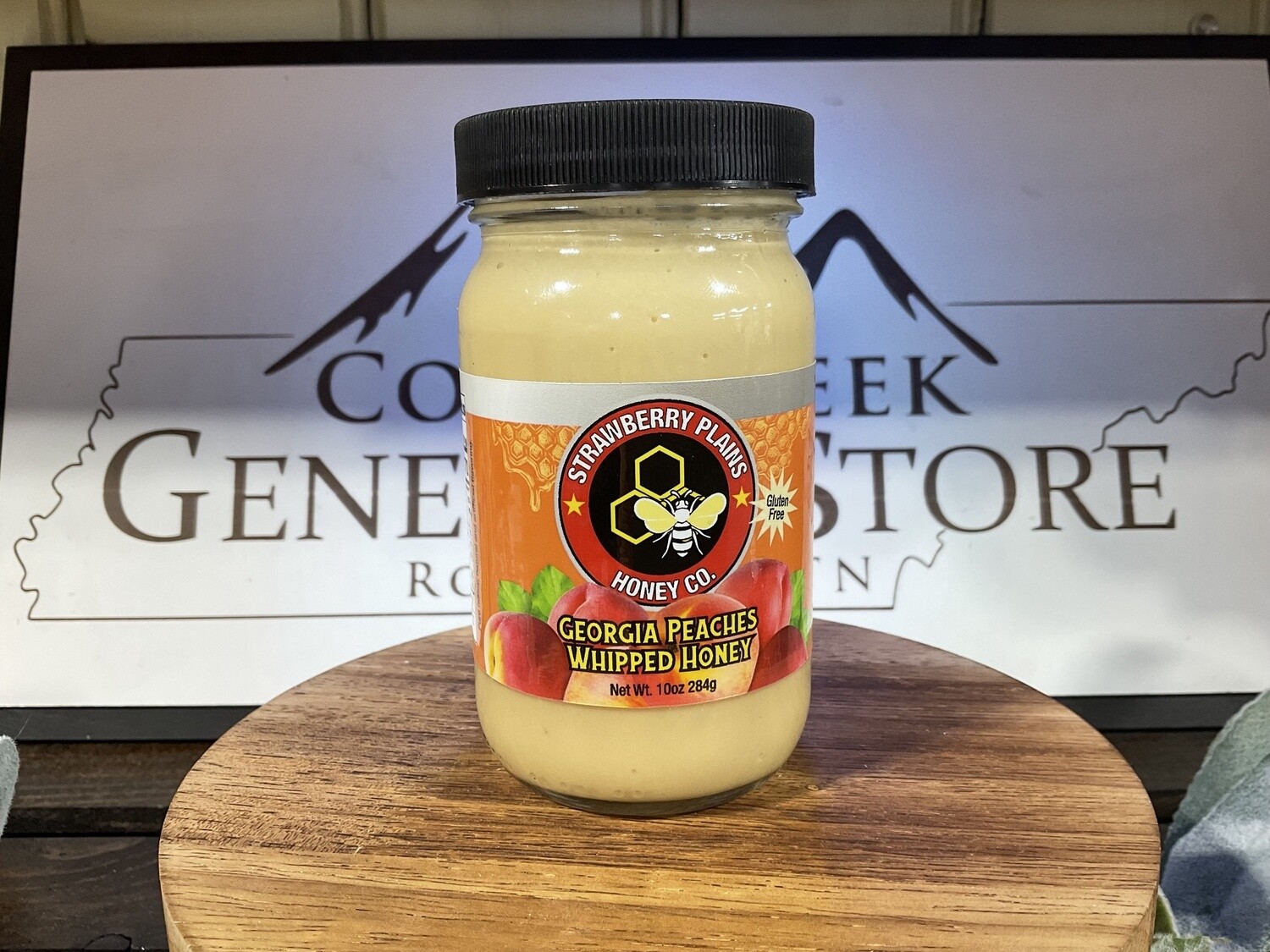 Georgia Peaches Whipped Honey
