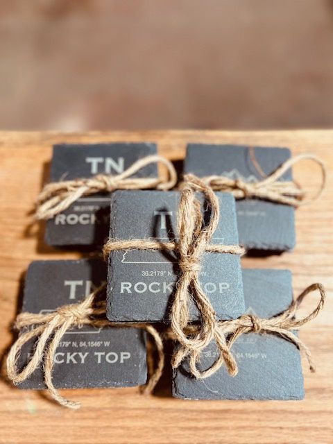 Slate Rocky Top Coasters