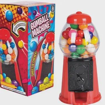 6.5' Gumball Piggy Bank