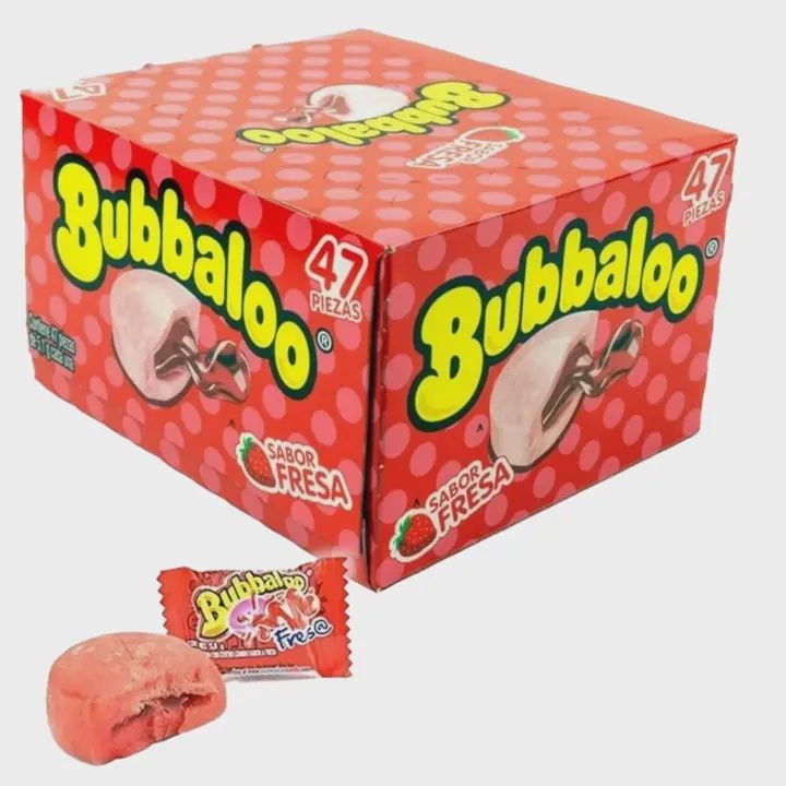 BubbaLoo Gum, Flavors: strawberry