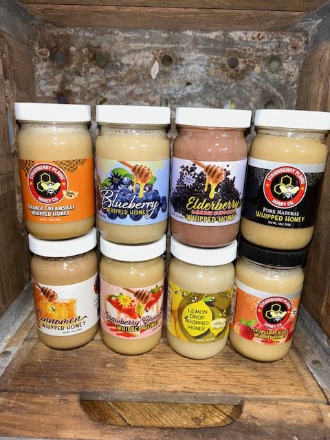 Whipped Honey, Flavors: Blueberry