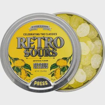 Retro Sours, Flavors: Citrus