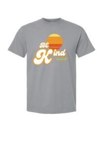 Be Kind Rocky Top Shirt, Size: SM, color: Granite Grey