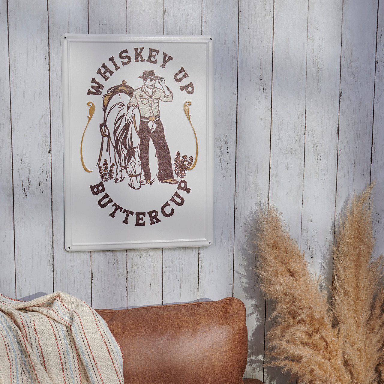 Buttercup Vintage-Inspired Sign