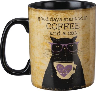 PBK Coffee and a Cat Mug 101703