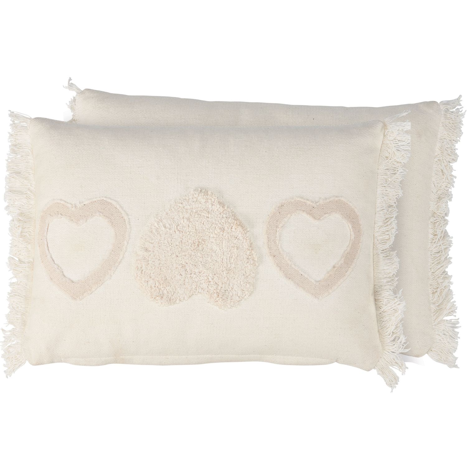 PBK Embroidered Heart Pillow 117171