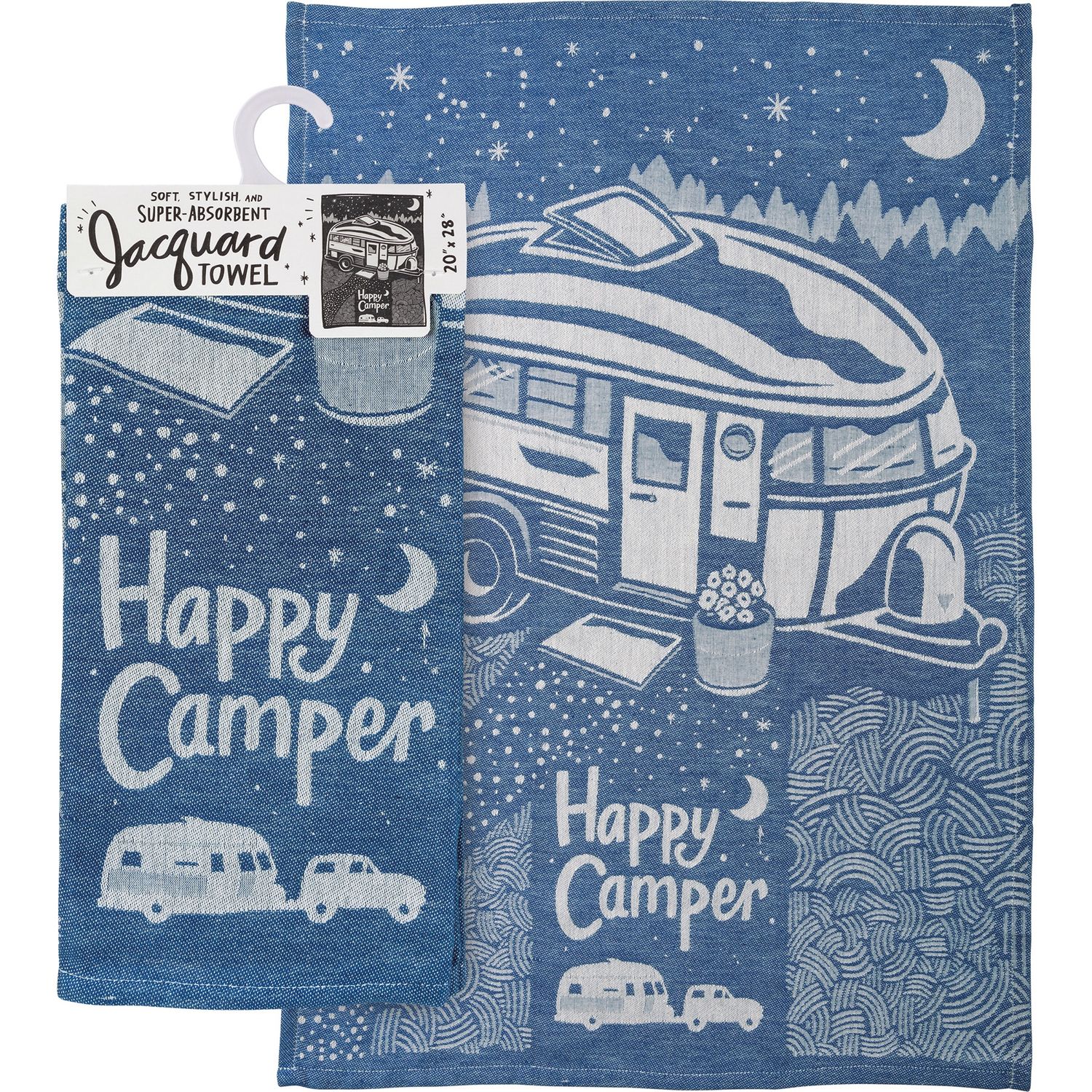 PBK Happy Camper Kitchen Towel 112658