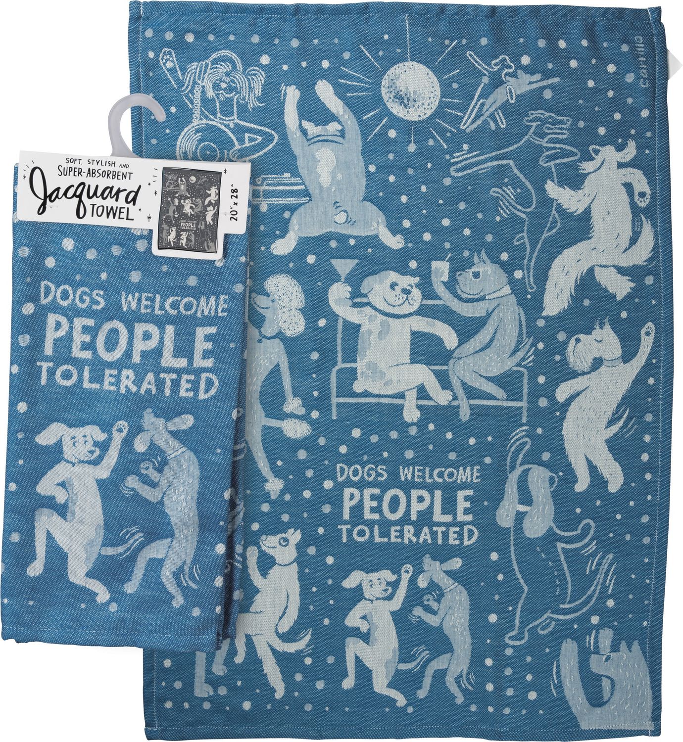 PBK Dogs Welcome Kitchen Towel 105010