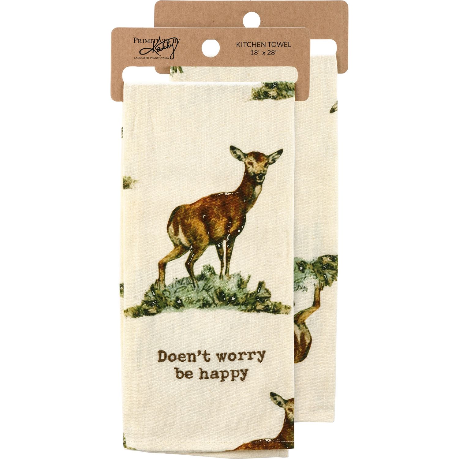 PBK Don&#39;t Worry Kitchen Towel 112192