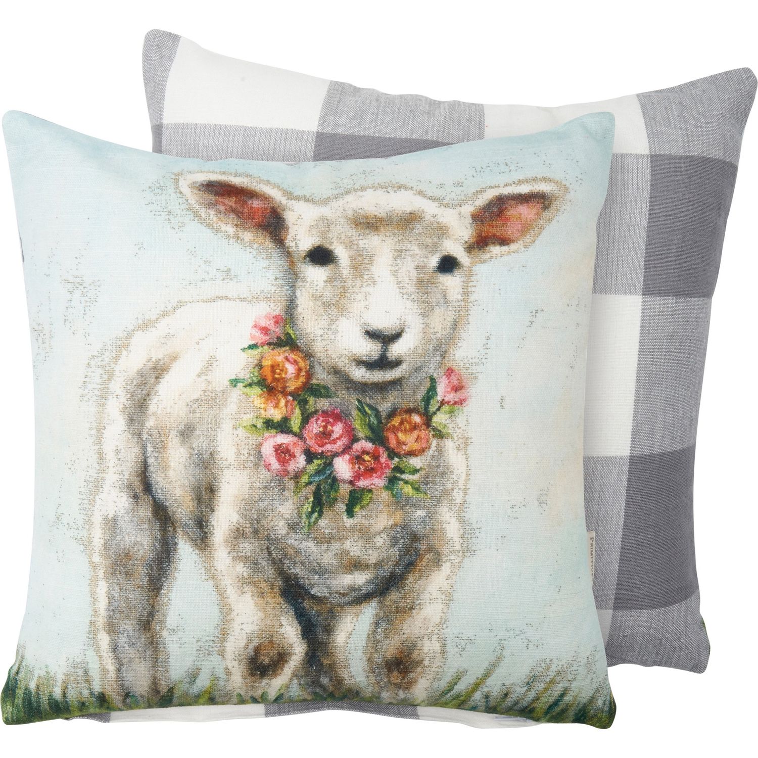 PBK Floral Lamb Pillow 115568