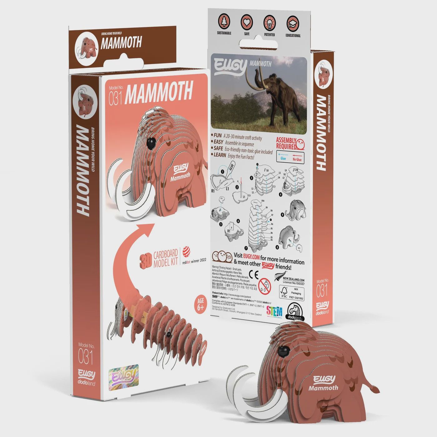 EUGY Collectible Models, Style: Mammoth