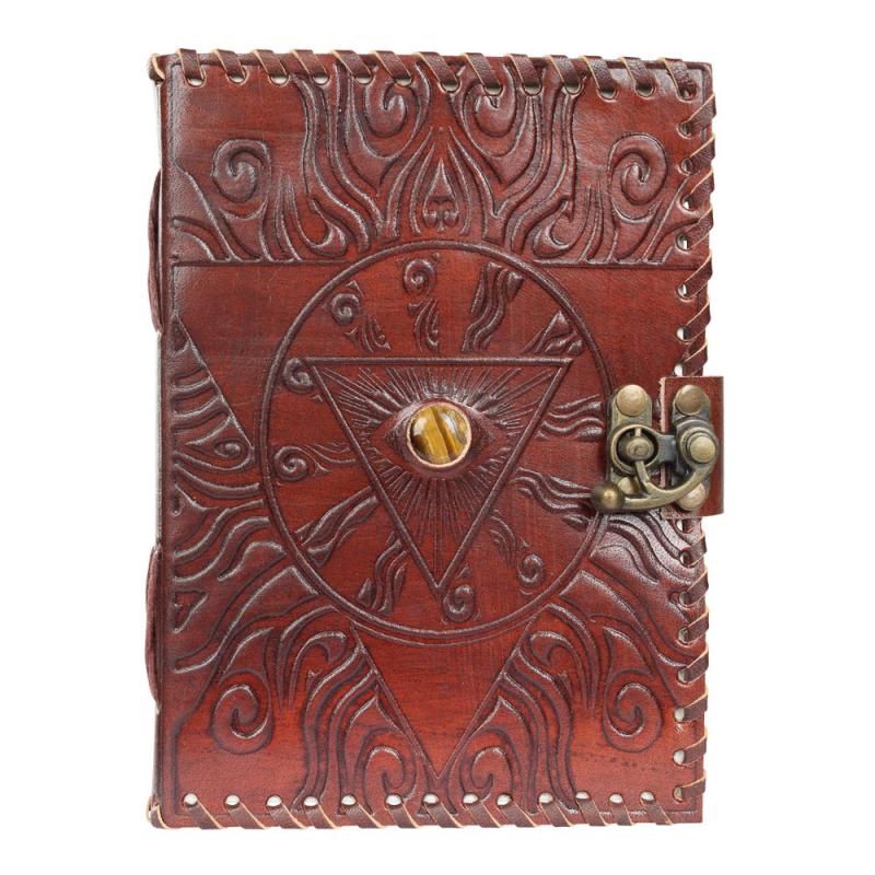 BI Evil Eye Leather Journal