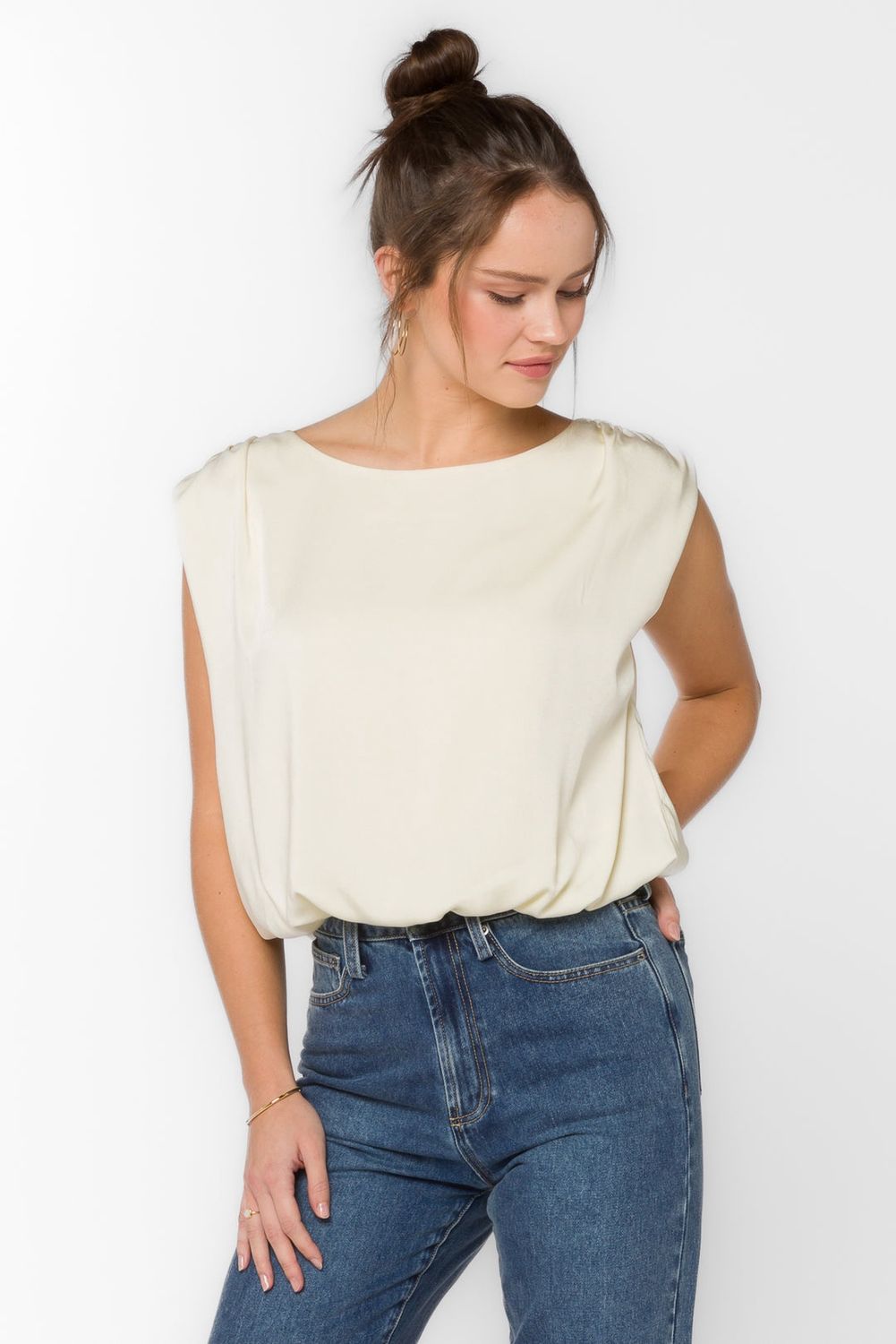 VH Apollo Blouse (Ivory), Size: Small