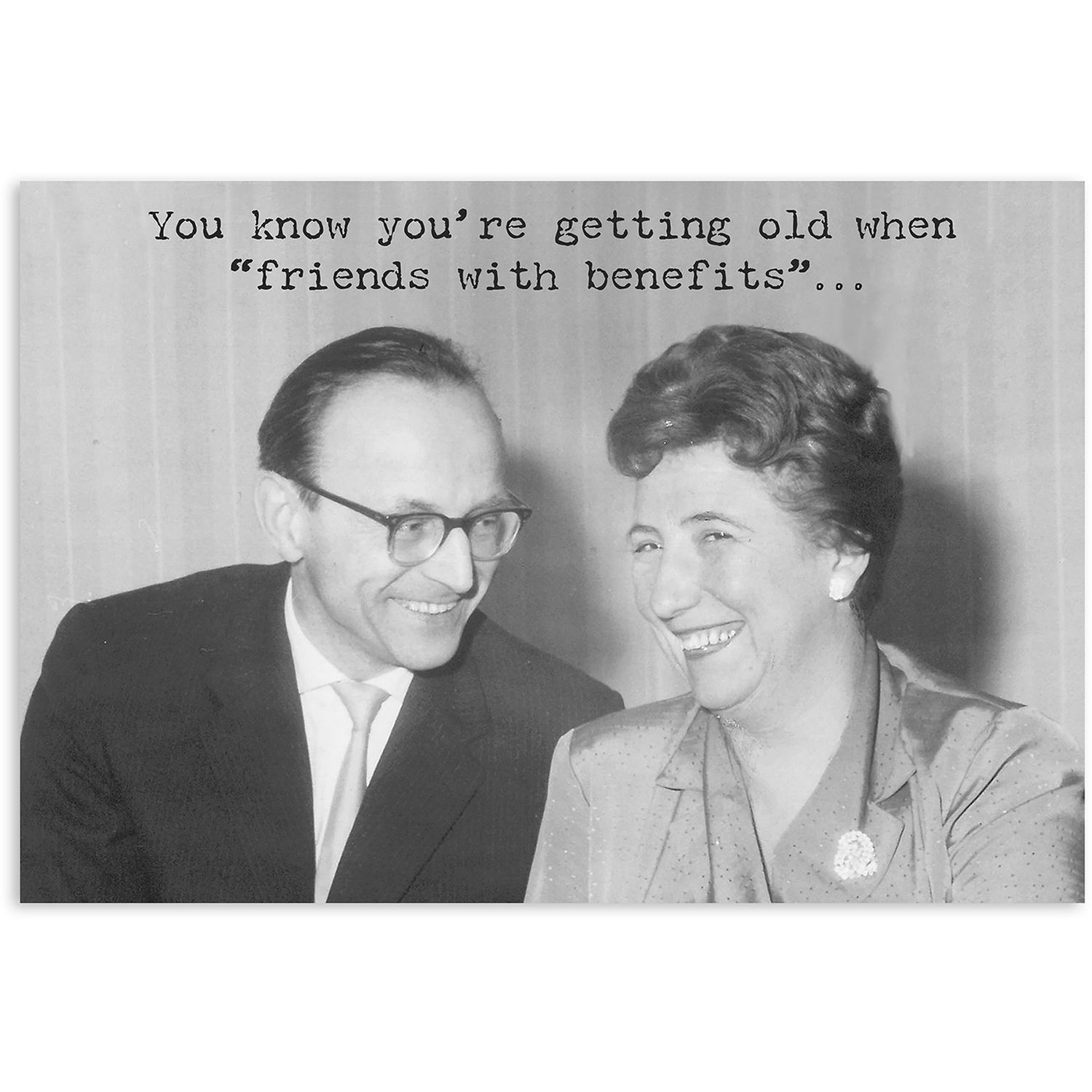 PBK Vintage Greeting Cards &quot;Friends with Benefits 73068&quot;