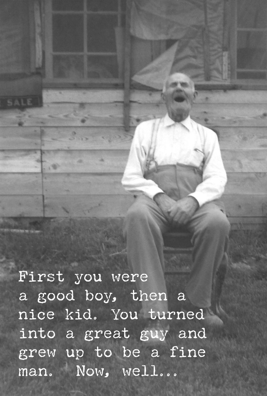 PBK Vintage Greeting Cards &quot;Old Fart 70348&quot;