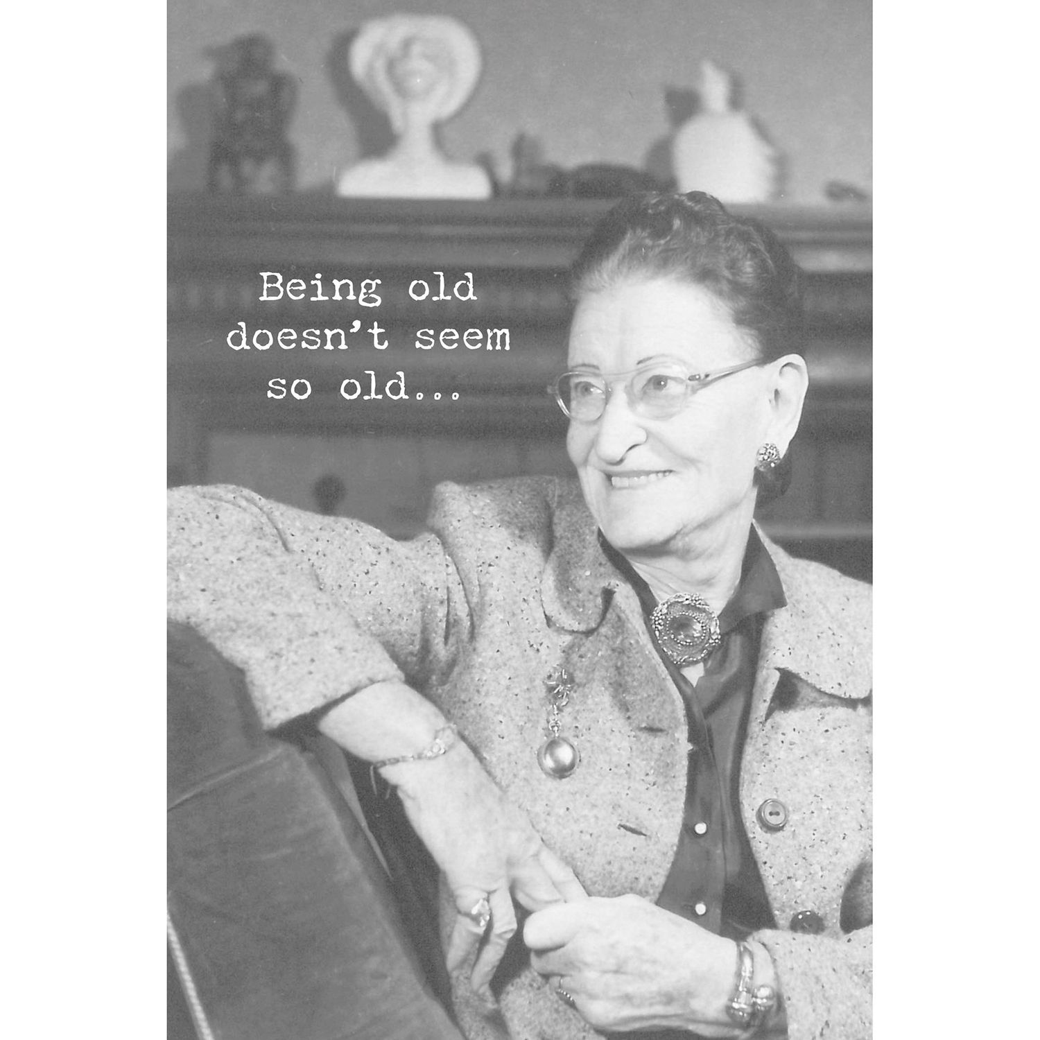 PBK Vintage Greeting Cards &quot;Old Doesn&#39;t Seem 73139&quot;