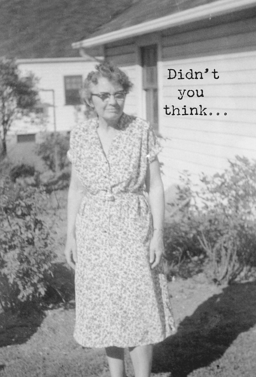 PBK Vintage Greeting Cards &quot;Growing Old 70457&quot;