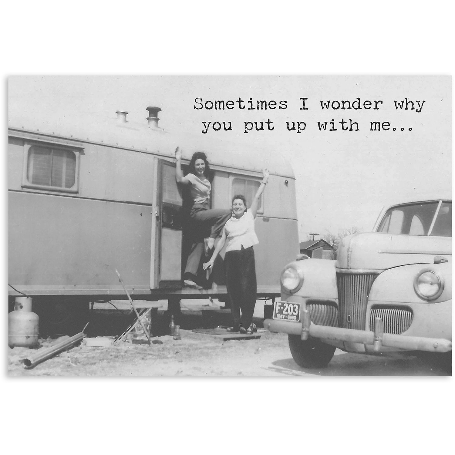 PBK Vintage Greeting Cards &quot;We&#39;re Even 73059&quot;