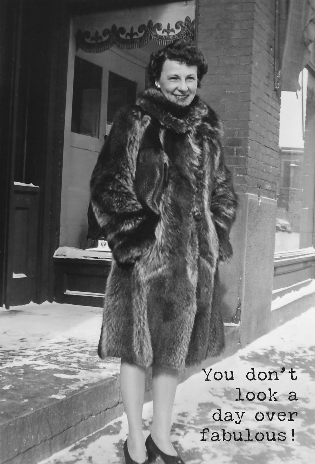 PBK Vintage Greeting Cards &quot;You Don&#39;t Look 70469&quot;