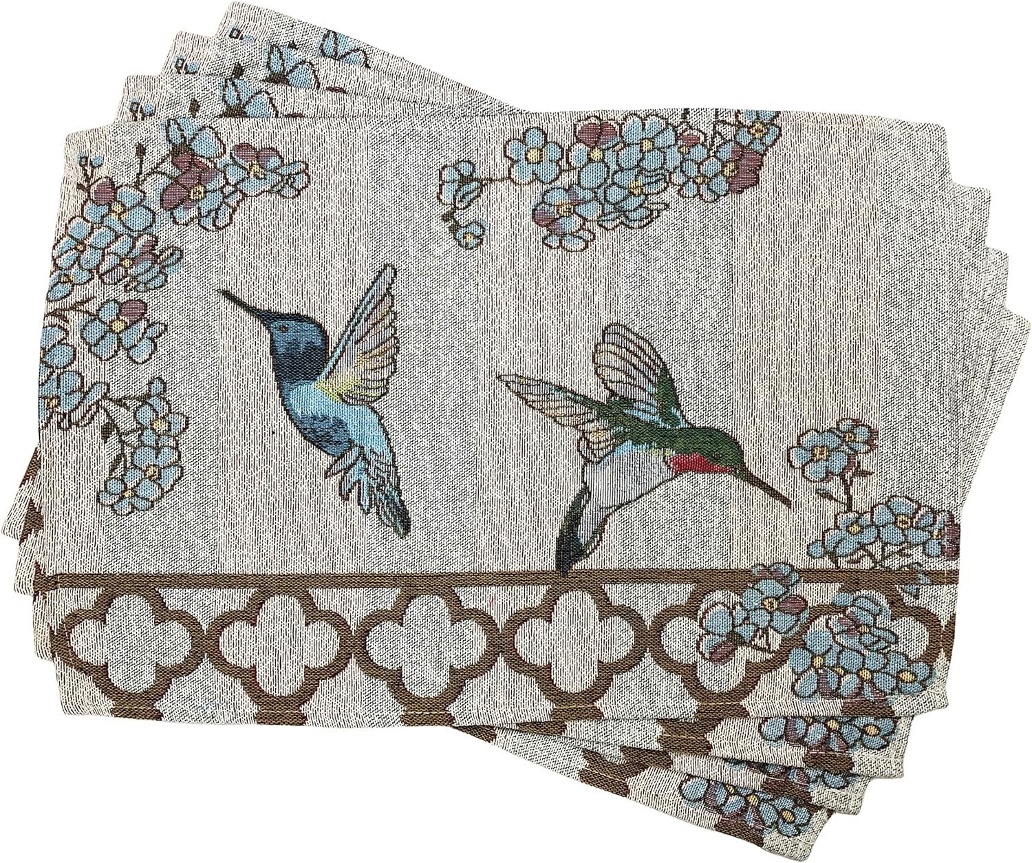 Southwest Kitchen Linens, Style: Southwest Hummingbird Placemat 13"x19" #1755-P