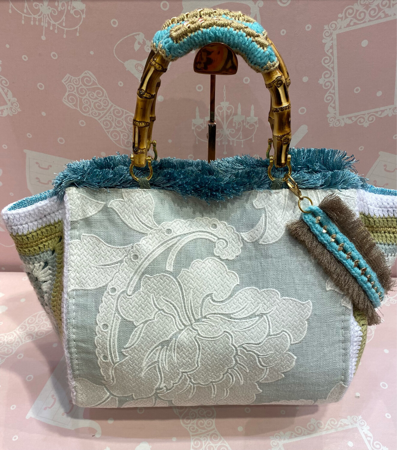 Bauletto grande Ludovica 35 cm senza tracolla