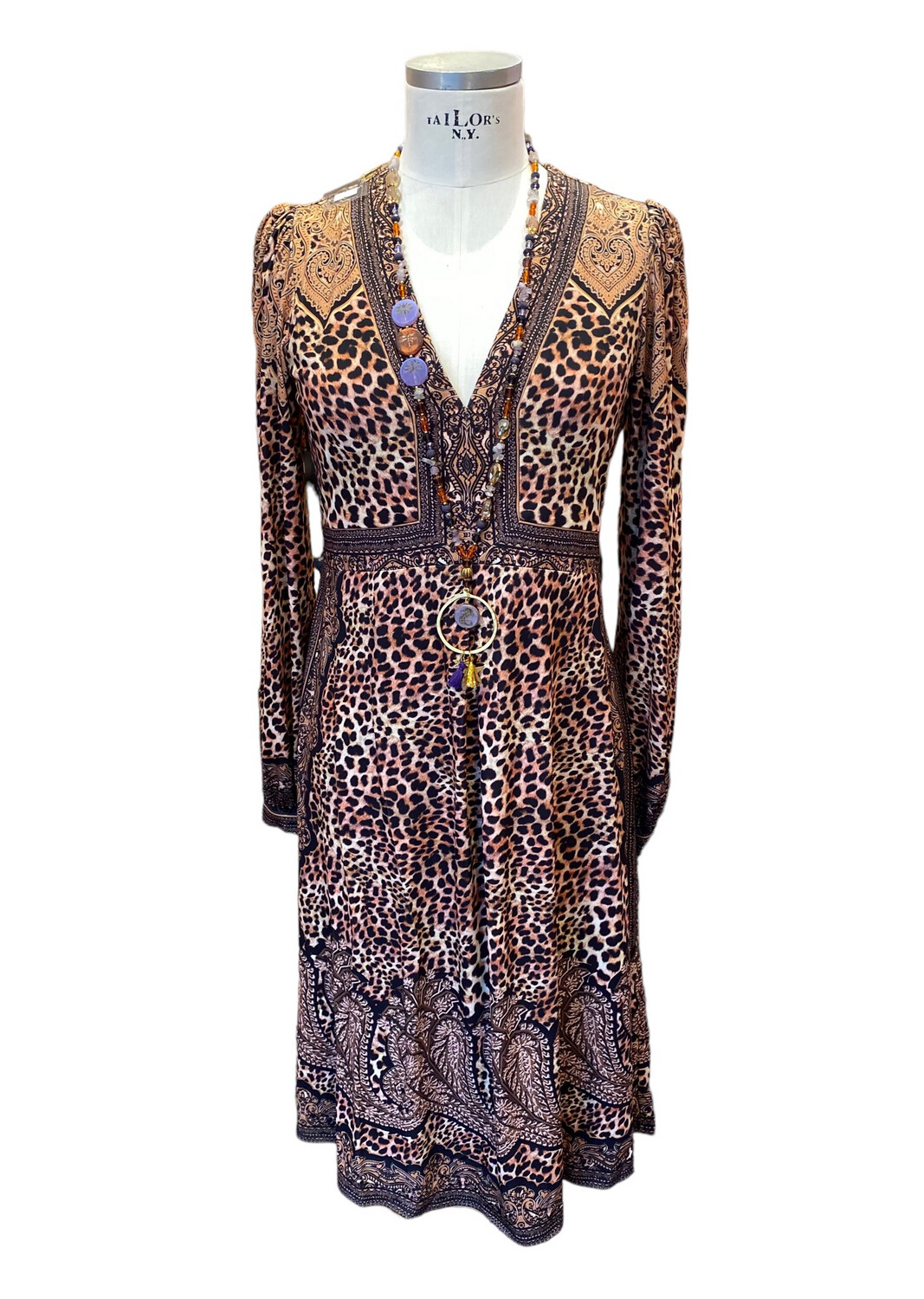 Abito midi in Jersey americano