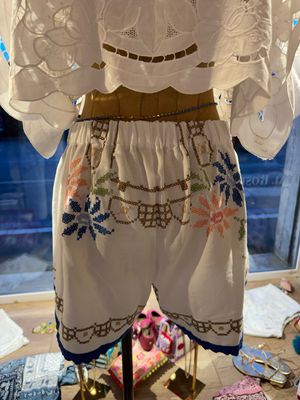 Shorts vintage punto croce tg. L
