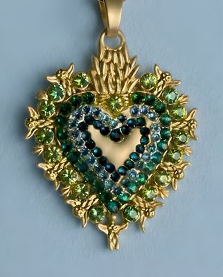 I Cuori Teal Rose • Cristalli d’Autrice