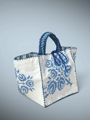 Vintage bag cucita a mano 