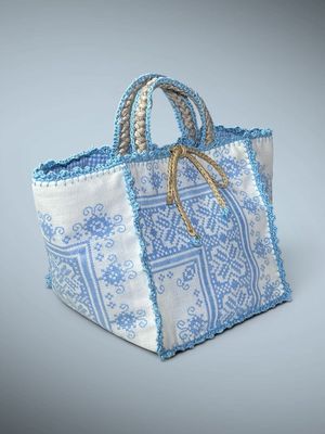 Vintage bag cucita a mano 